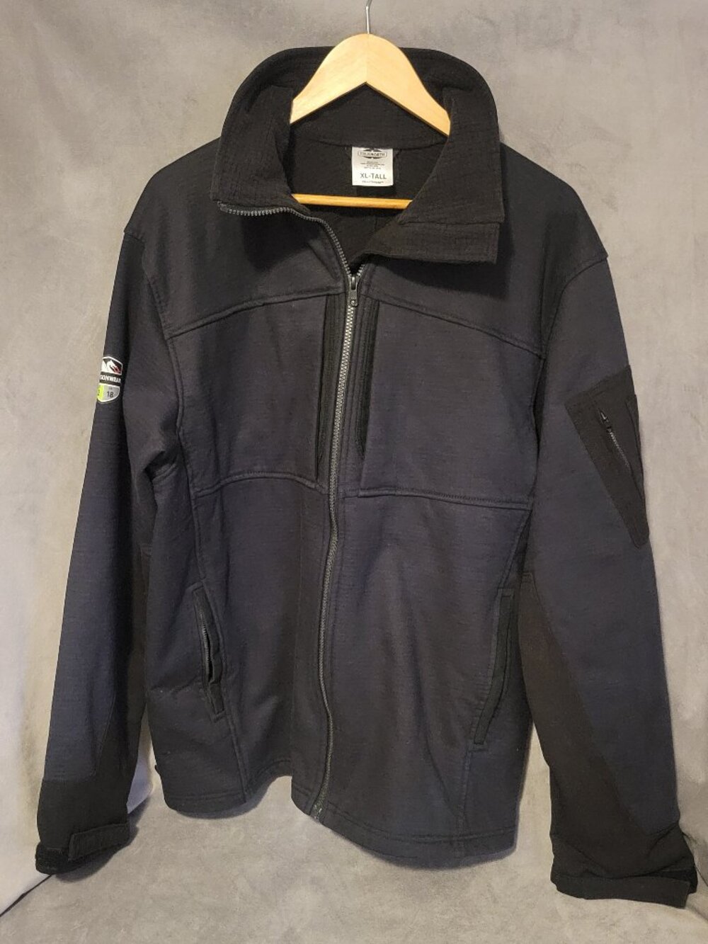 True North FR CAT2 DragonWear XL-Tall Black Jacket Made in USA